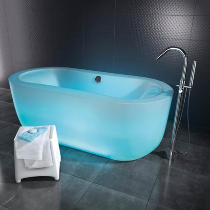 A Blue Bathtub